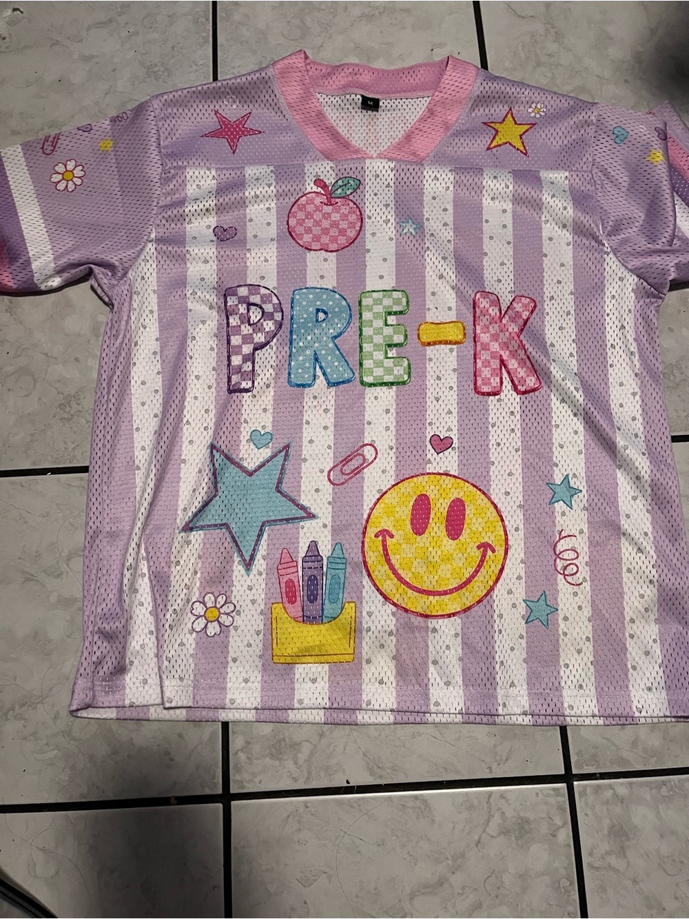 Women's Lavender PRE-K Graphic Top